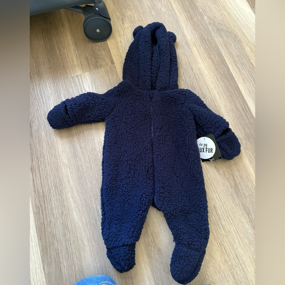 Navy Blue Kids One Piece
